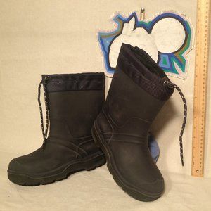 🎈 Black Galoshes | US 3, EURO 34, UK 2